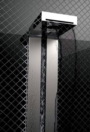 حجرة Smart Media Shower لتشغيل الأشرطة المصوّرة والموسيقى وإجراء الاتصالات